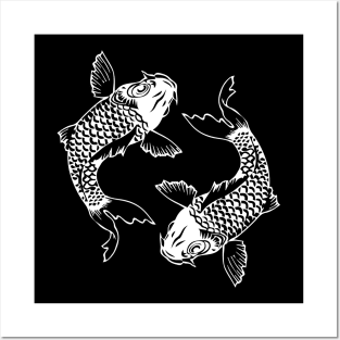 Koi Fish Posters and Art